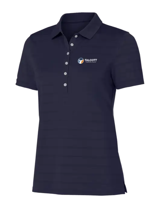Callaway Womens Navy Ventilated Polo w/Talcott Logo