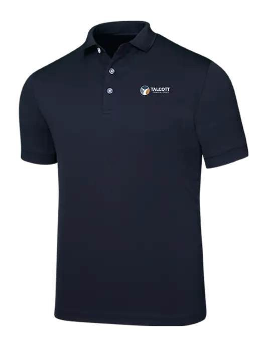 Callaway Ottoman Navy Polo w/Talcott Logo