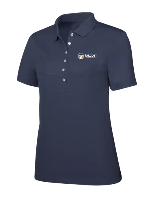 Callaway Womens Ottoman Navy Polo w/Talcott Logo