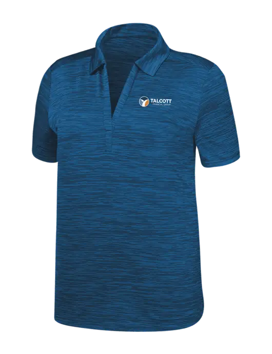 Callaway Womens Medium Slate Blue Broken Stripe w/Talcott Logo