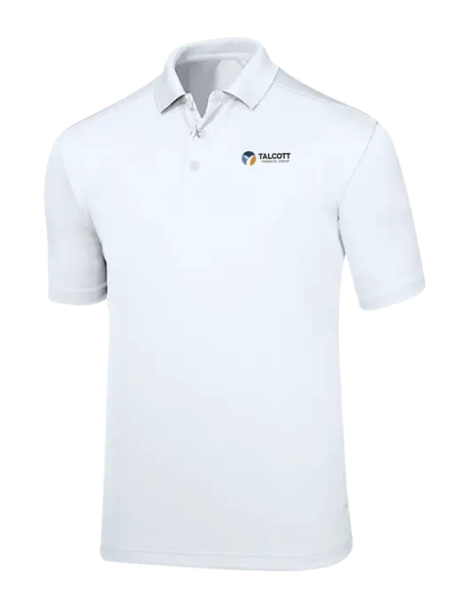 Callaway Core Bright White Performance Polo w/Talcott Logo