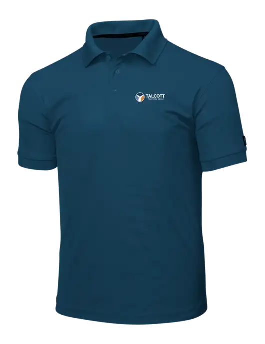 OGIO Light Navy Caliber 2.0 Polo w/Talcott Logo