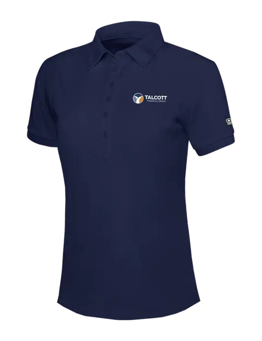 OGIO Womens Navy Jewel Polo w/Talcott Logo