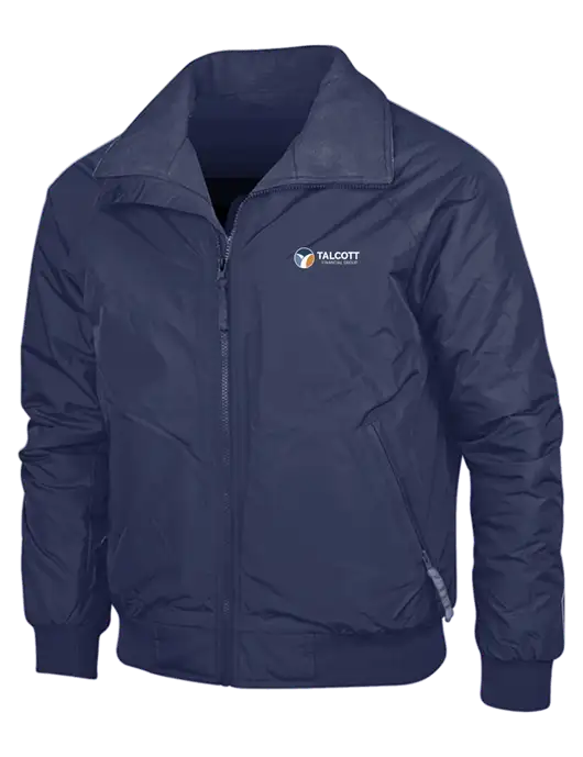 Navy/Navy Classic Challenger Jacket w/Talcott Logo