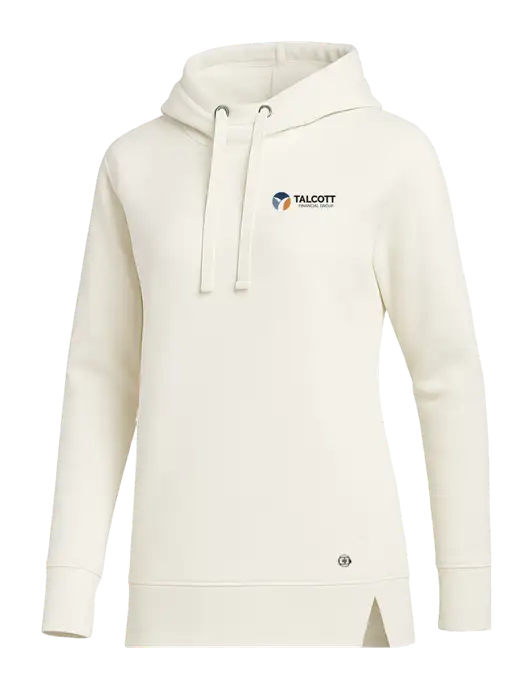 OGIO Ivory Luuma Pullover Fleece Hoodie w/Talcott Logo