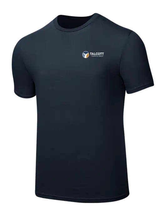 Seriously Soft Navy T-Shirt w/Talcott Logo