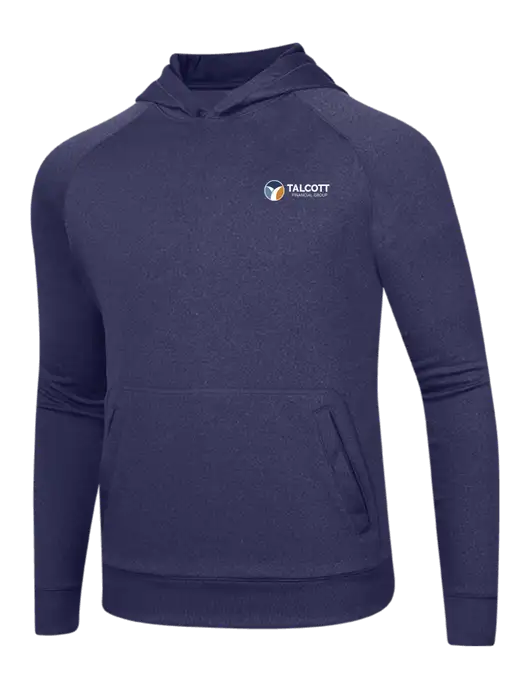 Tech True Navy Fleece Hooded Sweatshirt w/Talcott Logo
