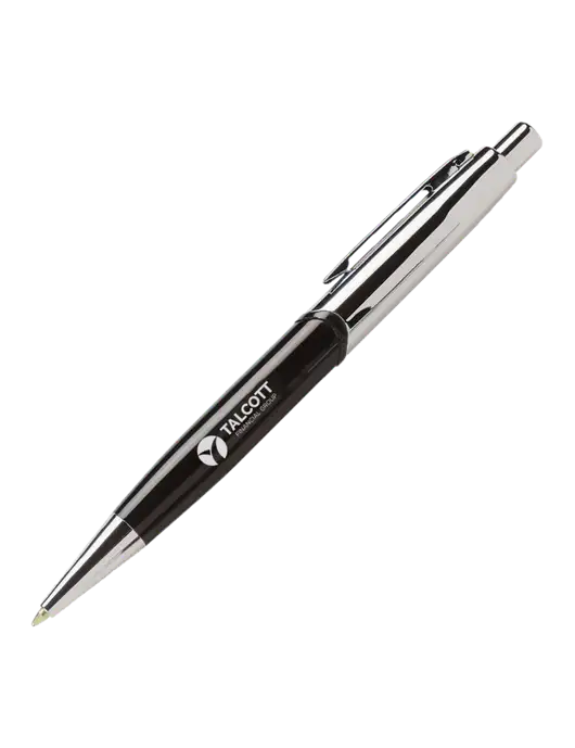 Chimera Black Pen - Black Ink w/Talcott Logo
