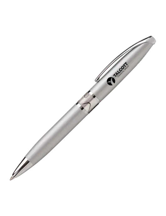 Illusion Silver Pen - Black Ink w/Talcott Logo