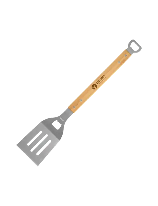 Bamboo BBQ Spatula w/Talcott Logo