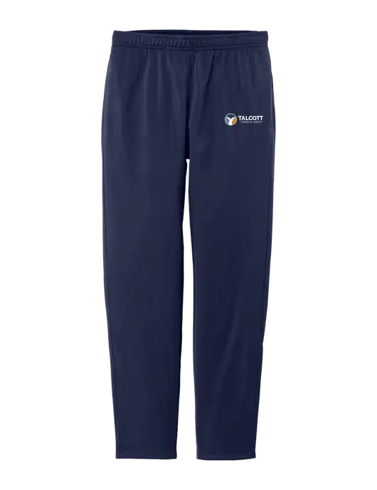 Womens Tricot Navy Track Jogger w/Talcott Logo