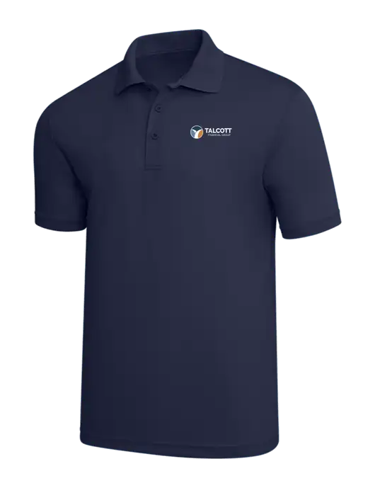 Navy PosiCharge RacerMesh Polo w/Talcott Logo