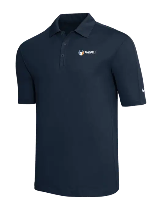 Nike Navy Tech Sport Dri-FIT Polo w/Talcott Logo