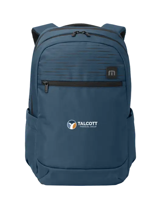 TravisMathew Light Navy Approach Backpack w/Talcott Logo