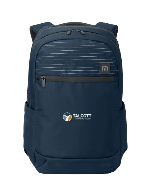 TravisMathew Navy Approach Backpack w/Talcott Logo