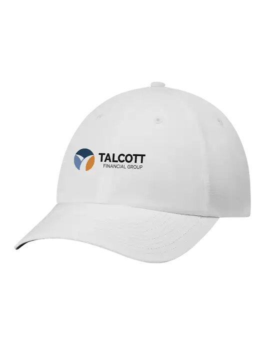Richardson Relaxed Performance Lite White Cap w/Talcott Logo