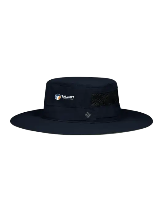 Columbia Navy Bora Bora Booney  Hat w/Talcott Logo