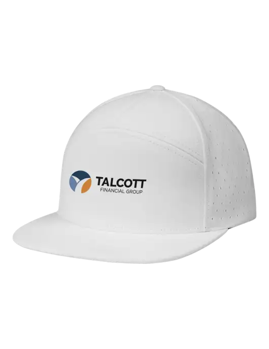 Richardson White Cannon Cap w/Talcott Logo
