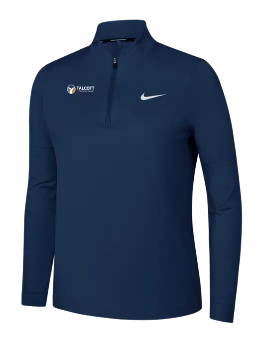 Nike Dark Navy Womens Dri-FIT Element 1/2-Zip Pullover w/Talcott Logo