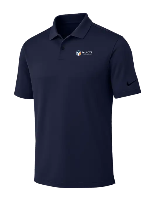 Nike Dark Navy Dri-FIT Vapor Polo w/Talcott Logo