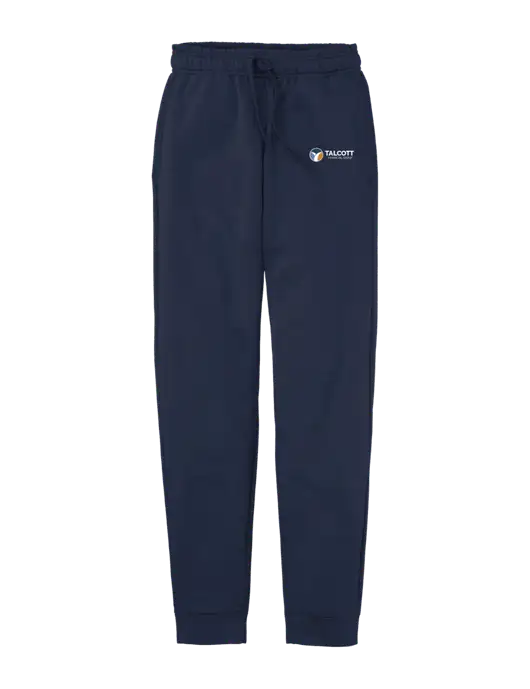Core Fleece Navy Jogger w/Talcott Logo