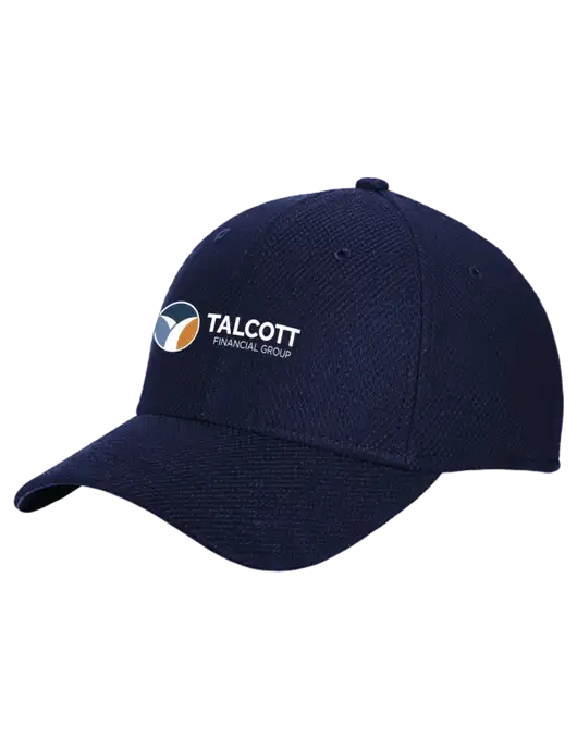 New Era Diamond Era Dark Navy Stretch Cap w/Talcott Logo