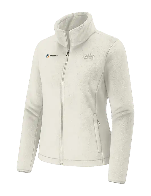 The North Face Womens Ivory Osito Fleece Jacket
 w/Talcott Logo