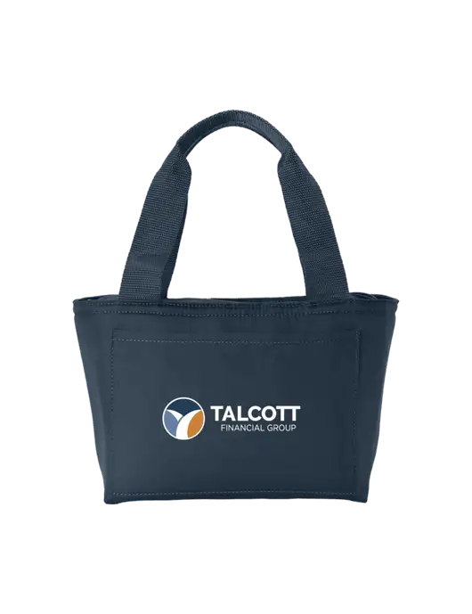 Iso Dark Navy Lunch Tote w/Talcott Logo
