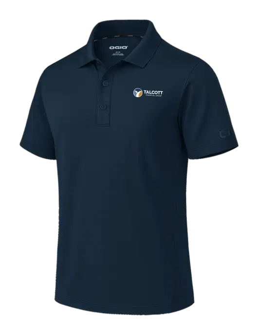 OGIO Envision Dark Navy Polo w/Talcott Logo
