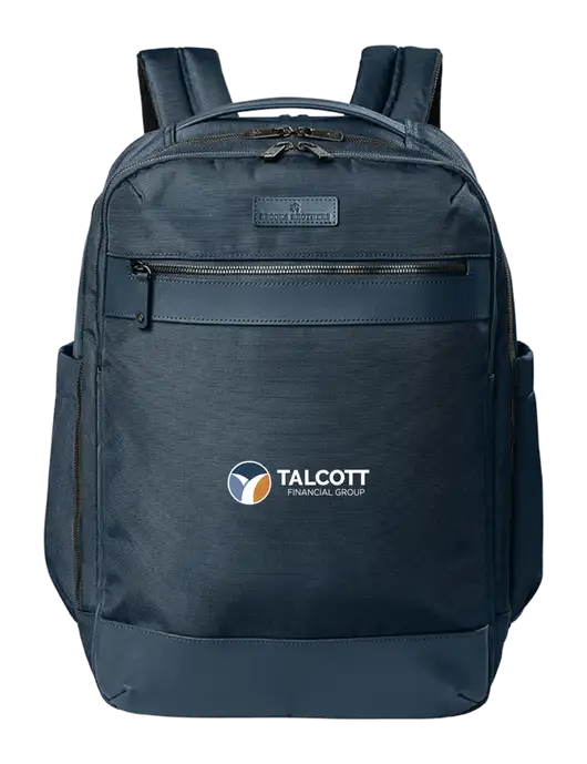 Brooks Brothers Oxford Dark Navy Backpack w/Talcott Logo