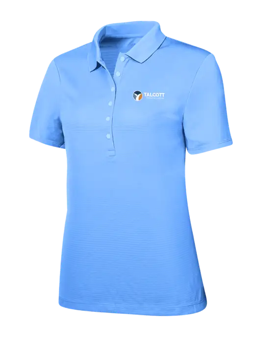 Callaway Womens Ottoman Light Blue Polo w/Talcott Logo