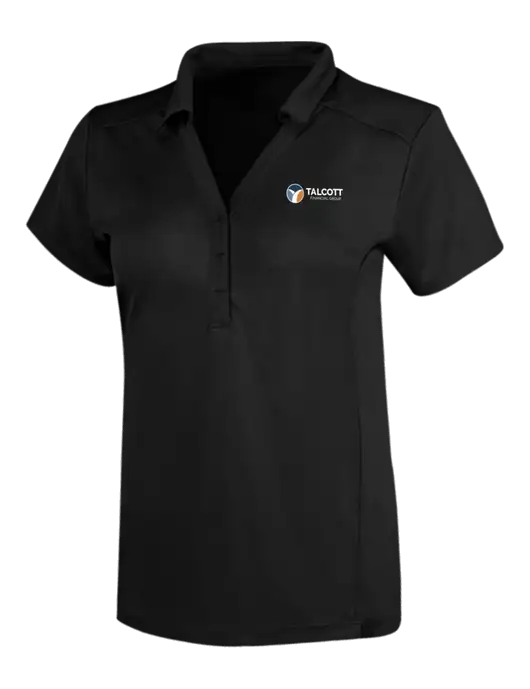 OGIO Blacktop Womens Framework Polo w/Talcott Logo