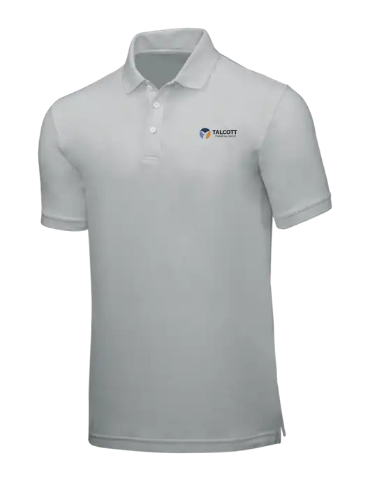 Light Grey Core Classic Pique w/Talcott Logo