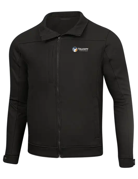 Cornerstone Black Duck Bonded Soft Shell Jacket w/Talcott Logo