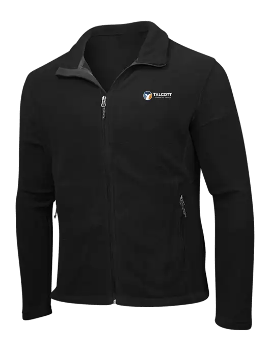 Black Fleece Jacket w/Talcott Logo