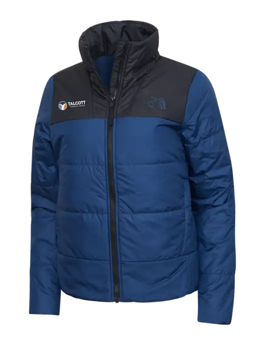 North Face Womens Navy Everyday Insulated Jacket w/Talcott Logo