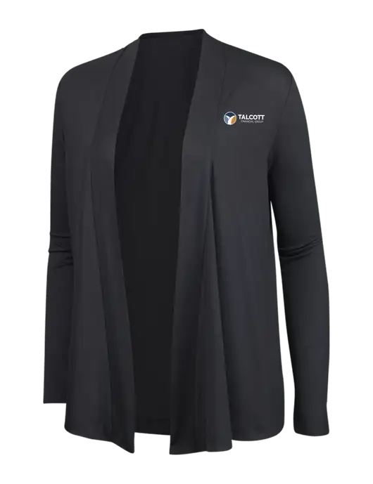 Smoke Grey Womens Concept Cardigan w/Talcott Logo