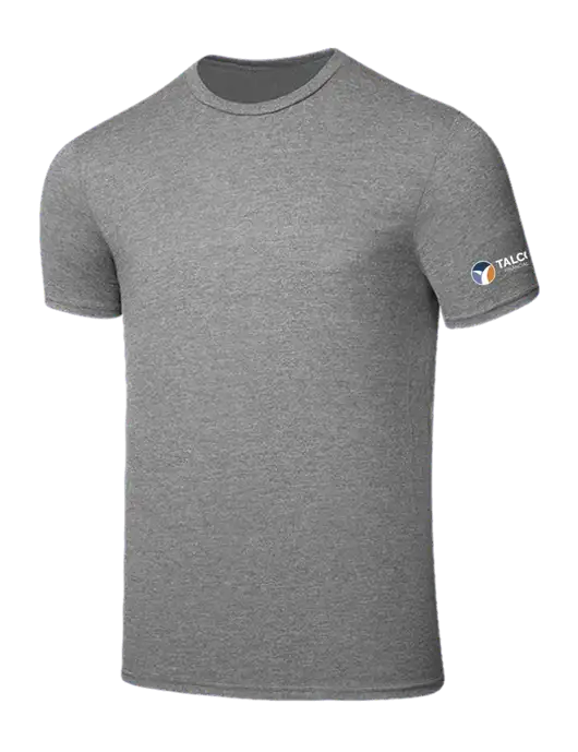 Seriously Soft Grey Frost T-Shirt w/Talcott Logo
