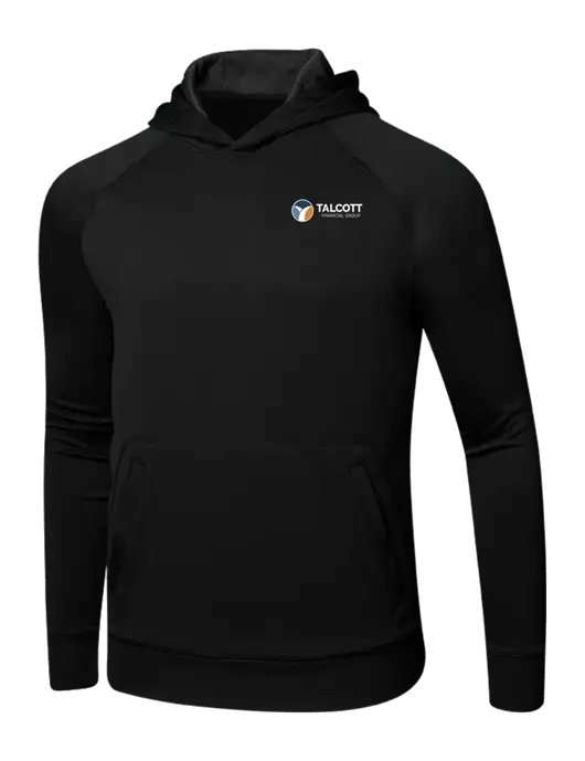 Tech Black Fleece Hooded Sweatshirt w/Talcott Logo