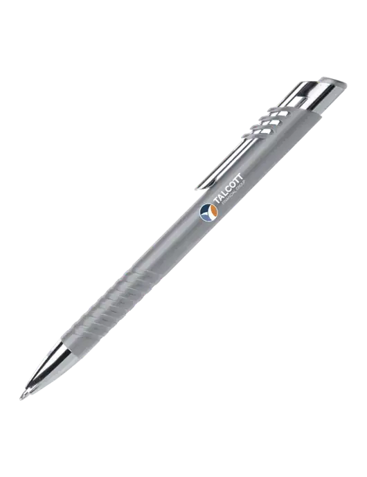 Schirhart Grey Pen - Black Ink w/Talcott Logo