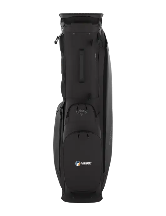 Callaway Fairway C Black Stand Golf Bag w/Talcott Logo
