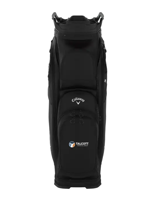 Callaway Org 14 Black Cart Golf Bag  w/Talcott Logo