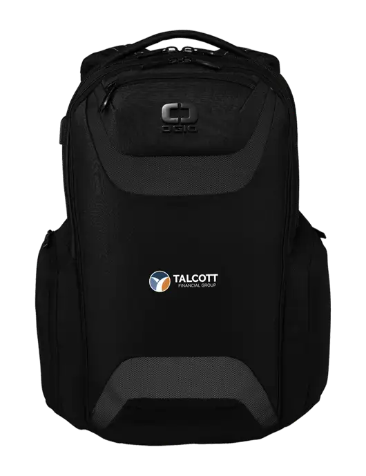 OGIO Black Charcoal Connected Pack w/Talcott Logo