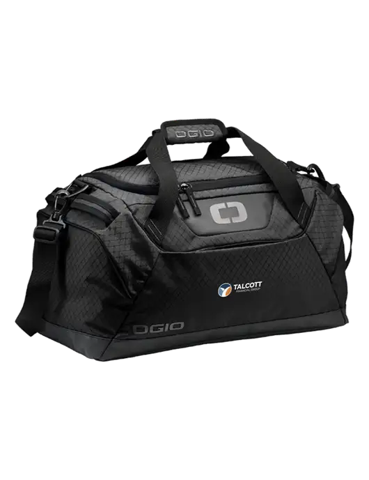 OGIO Black Catalyst Duffle
 w/Talcott Logo