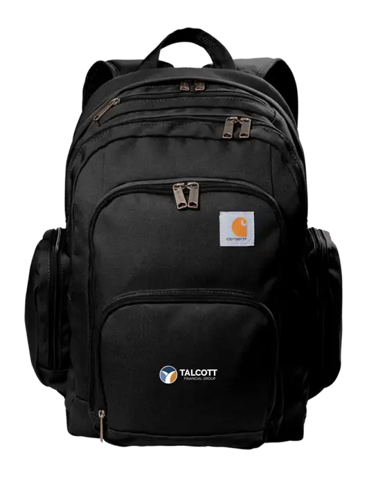 Carhartt Black Foundry Series Pro Backpack w/Talcott Logo