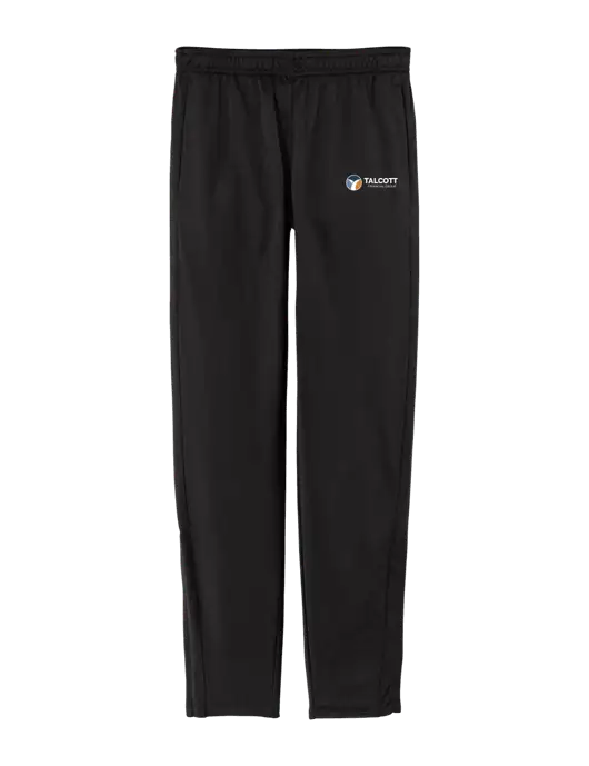 Tricot Black Track Jogger w/Talcott Logo