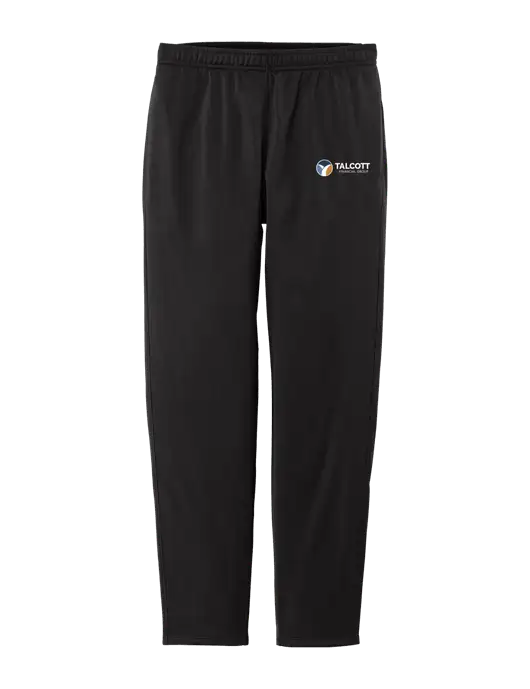 Womens Tricot Black Track Jogger w/Talcott Logo
