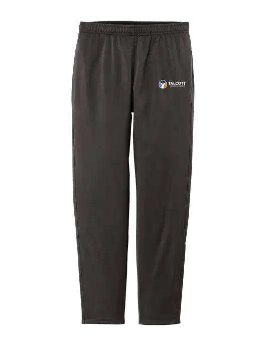 Womens Tricot Very Dark Grey Track Jogger w/Talcott Logo