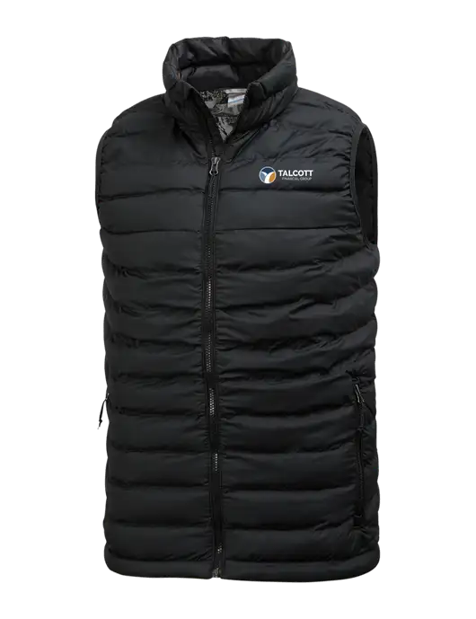 Columbia Black Powder Lite Vest w/Talcott Logo