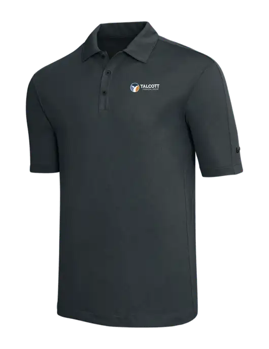 Nike Dark Grey Tech Sport Dri-FIT Polo w/Talcott Logo